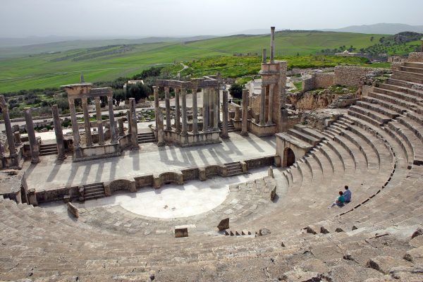 Spectacle  «  El Walléda » à l’ouverture du Festival international de Dougga  